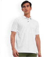 Men’s Solid Poly-Cotton Polo T-Shirts – Pack of 3